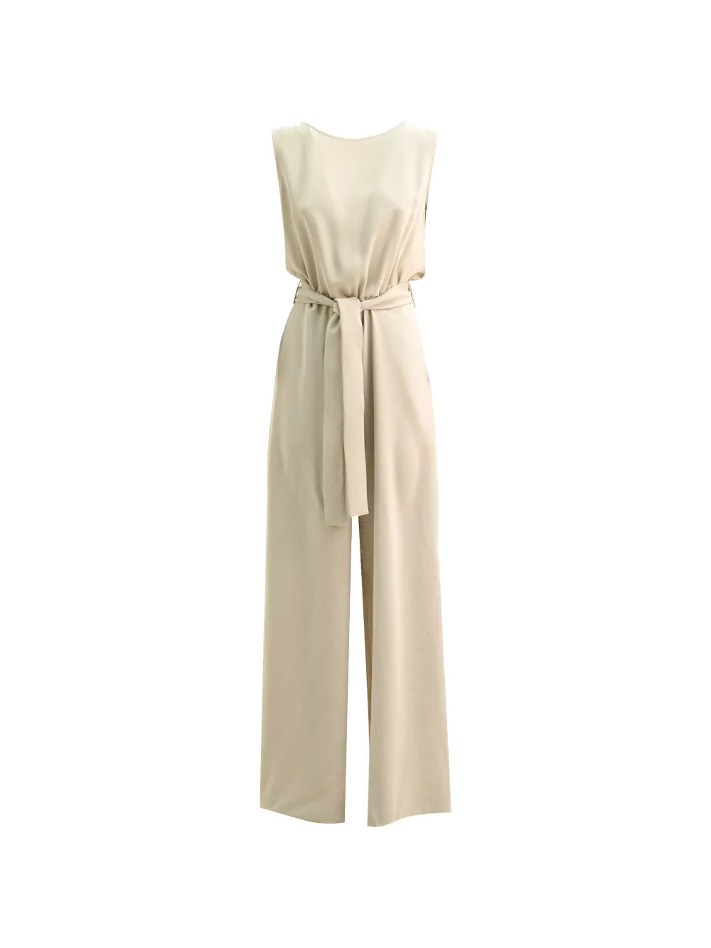 P.A.R.O.S.H. belt-detail sleeveless jumpsuit - Toni neutri