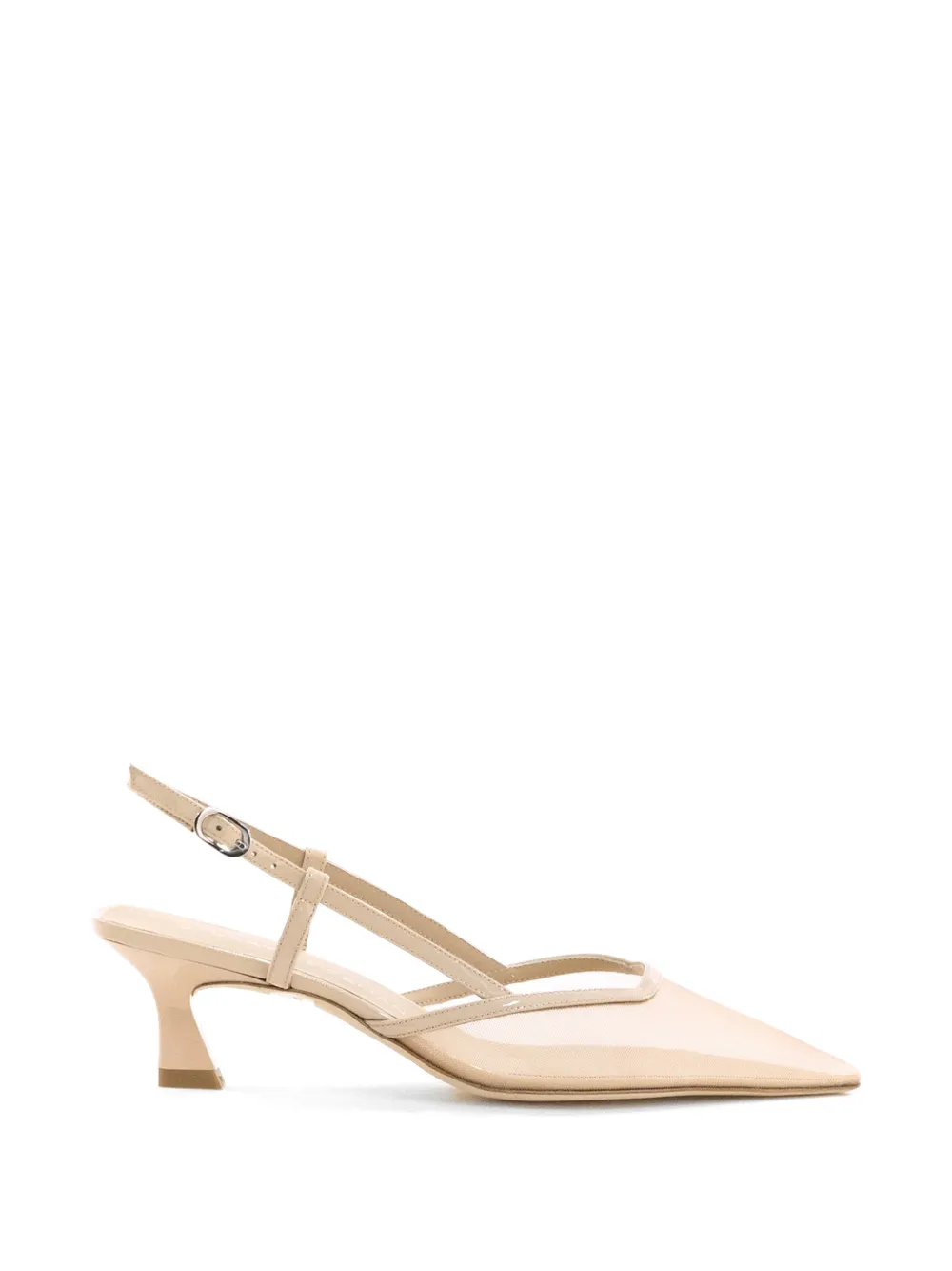 Stuart Weitzman Vinnie 50 slingback pumps Beige