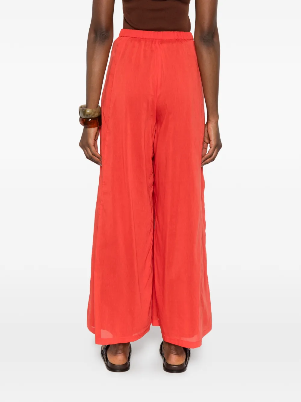Forte Broek met knopen Rood