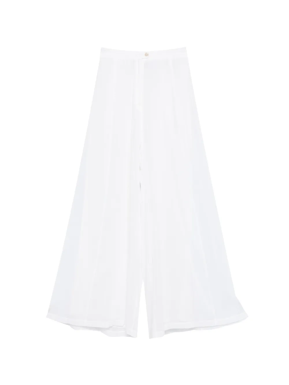 Forte Forte button-fastening trousers - Bianco