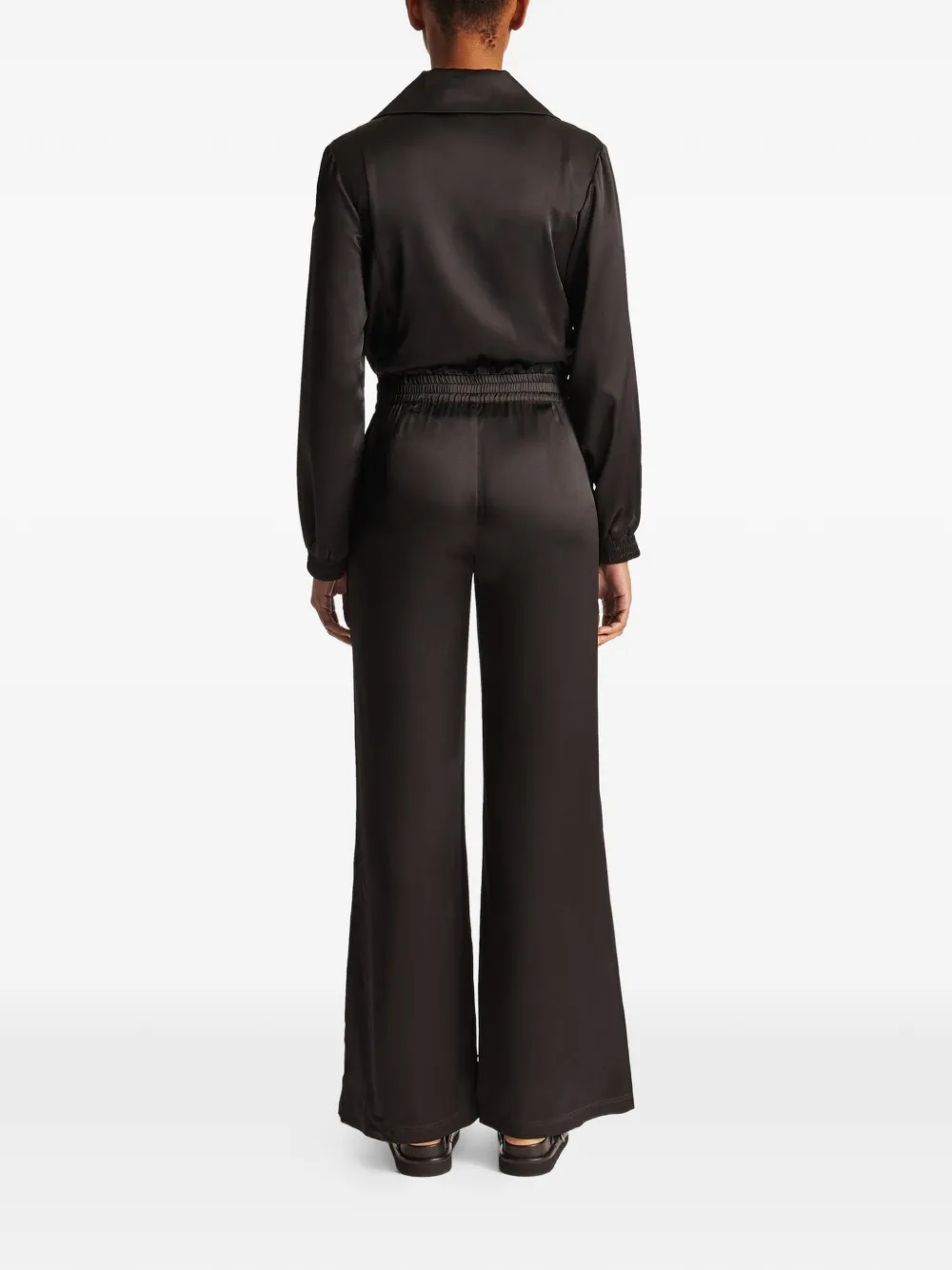 Fusalp Jumpsuit met rits en manchetten Zwart