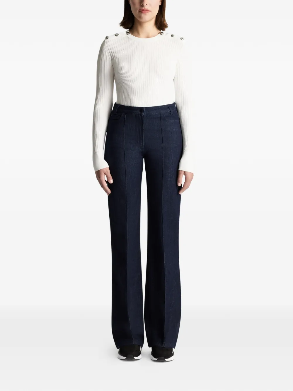 Fusalp Button-shoulder Sweater - Neutrals 