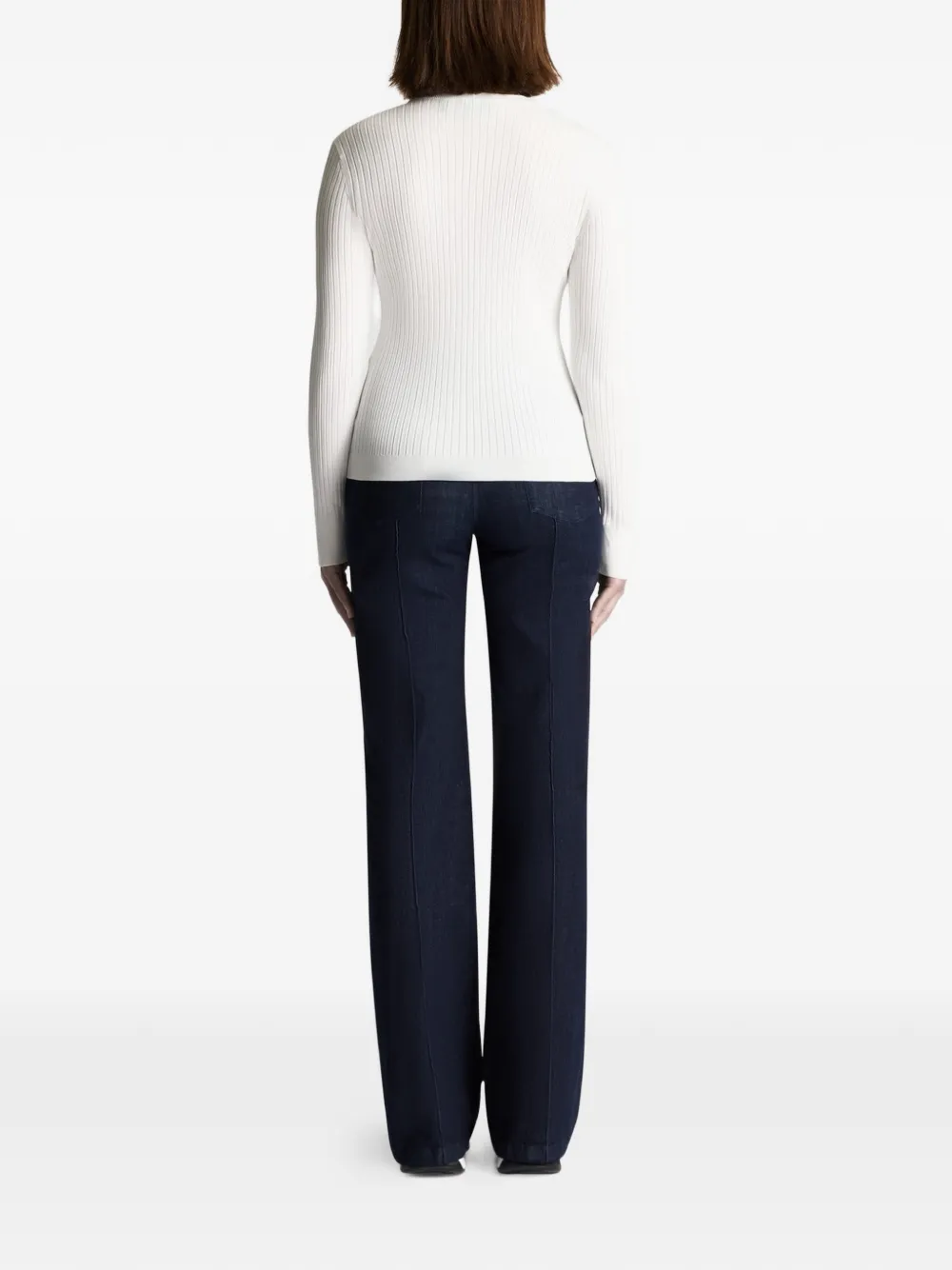 Fusalp Trui met knopen op de schouders Beige