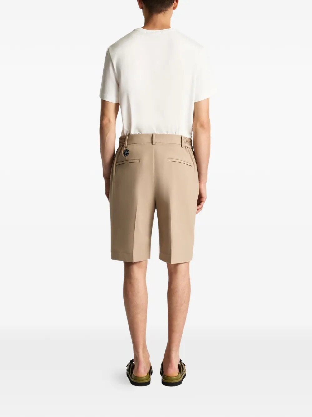 Fusalp Shorts met riemlussen Beige