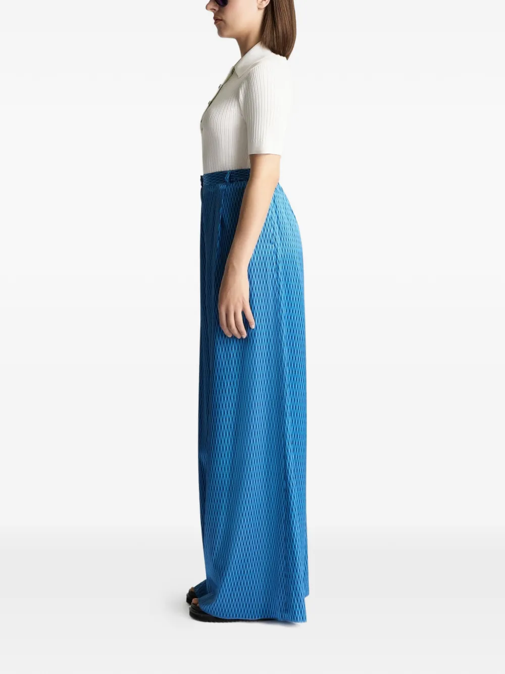  Fusalp Button-fastening Pants - Blue 