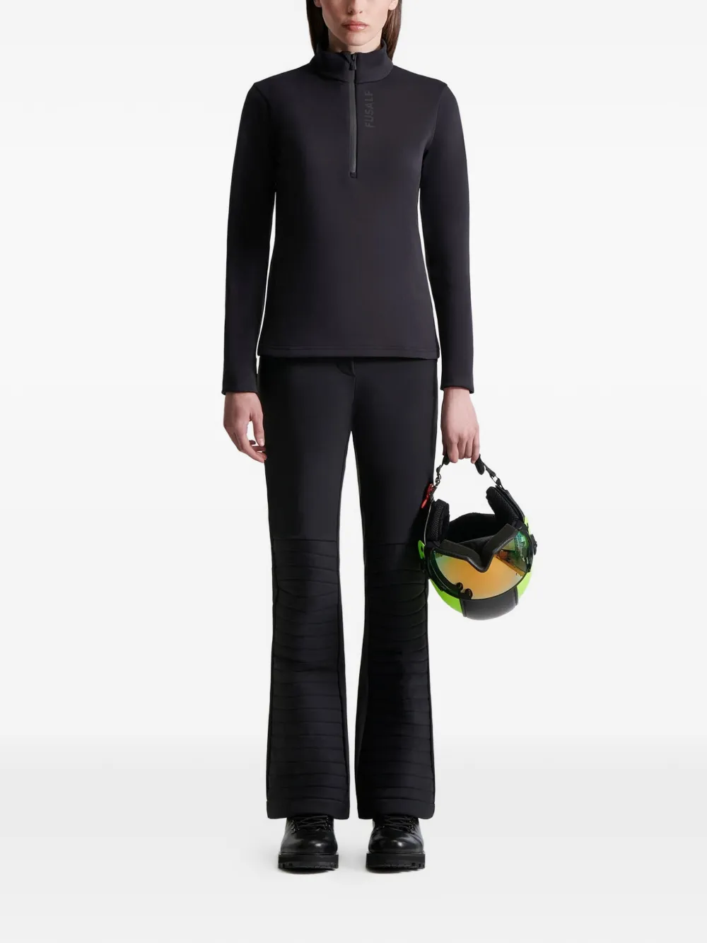  Fusalp Orion Zip-neck Base Layer - Black 