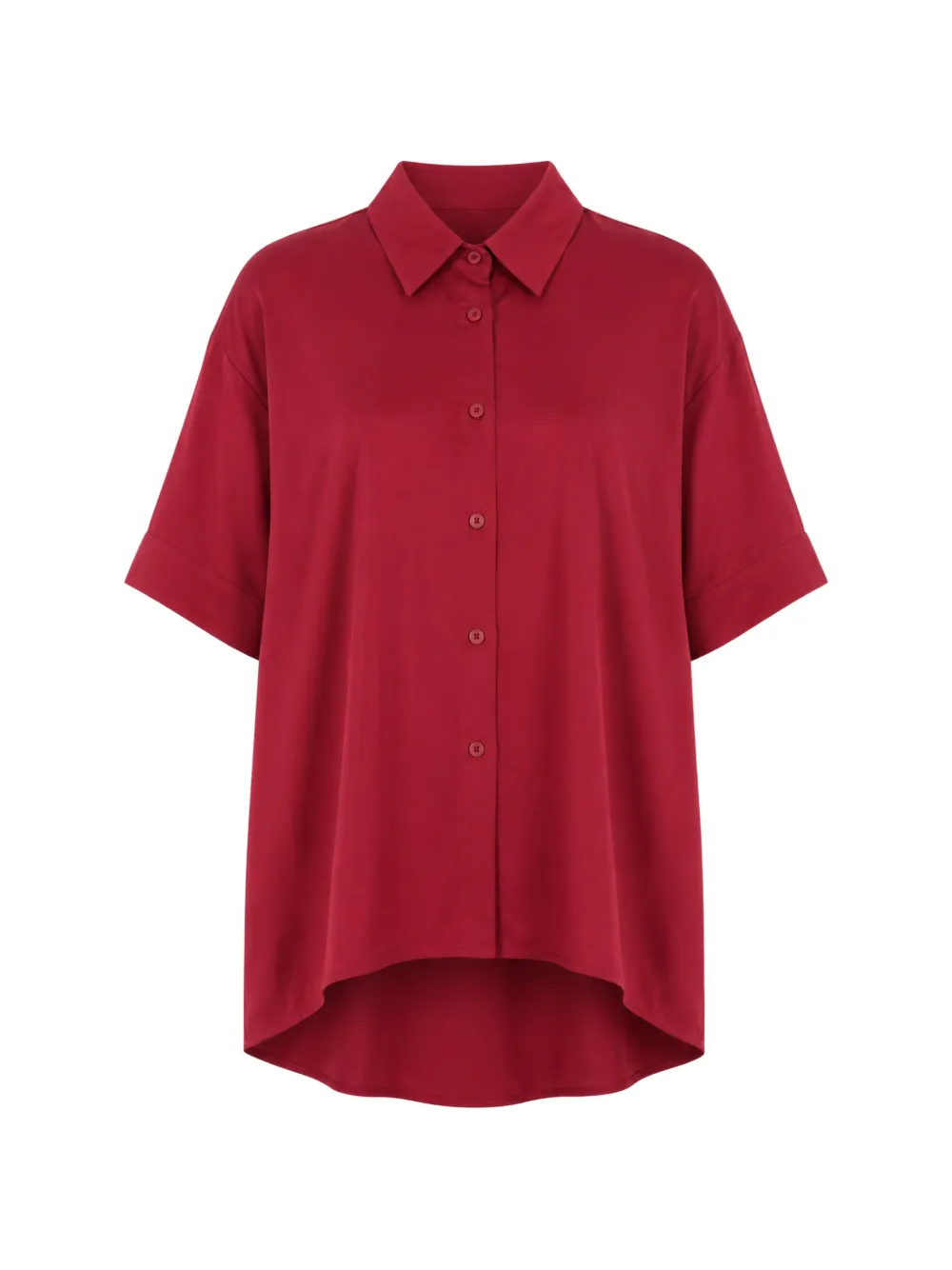 Max Mara short-sleeve shirt - Rosso