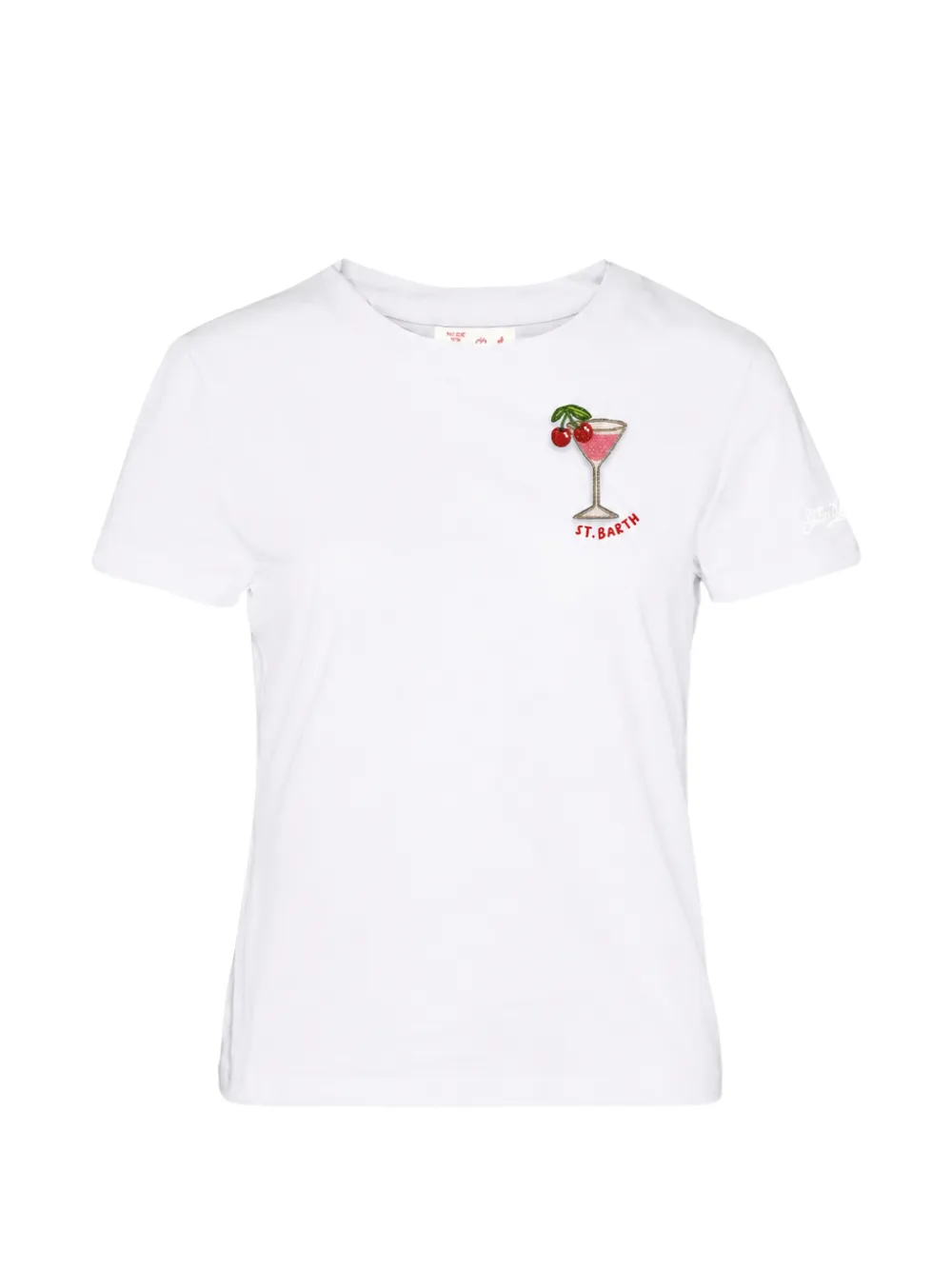 MC2 Saint Barth Emilie bead-embellished T-shirt