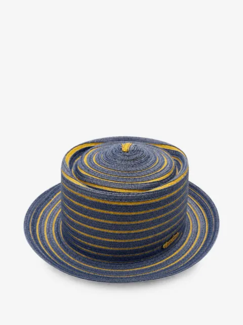 Borsalino striped straw hat
