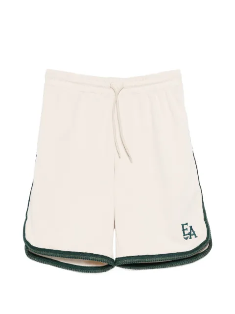 Emporio Armani embroidered trim shorts