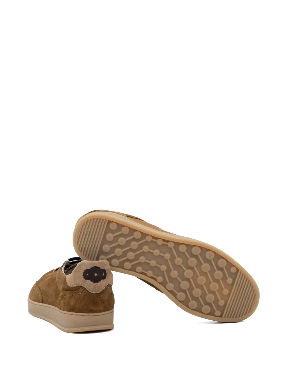 SOLDINI80 Akira Amalfi suède sneakers Bruin