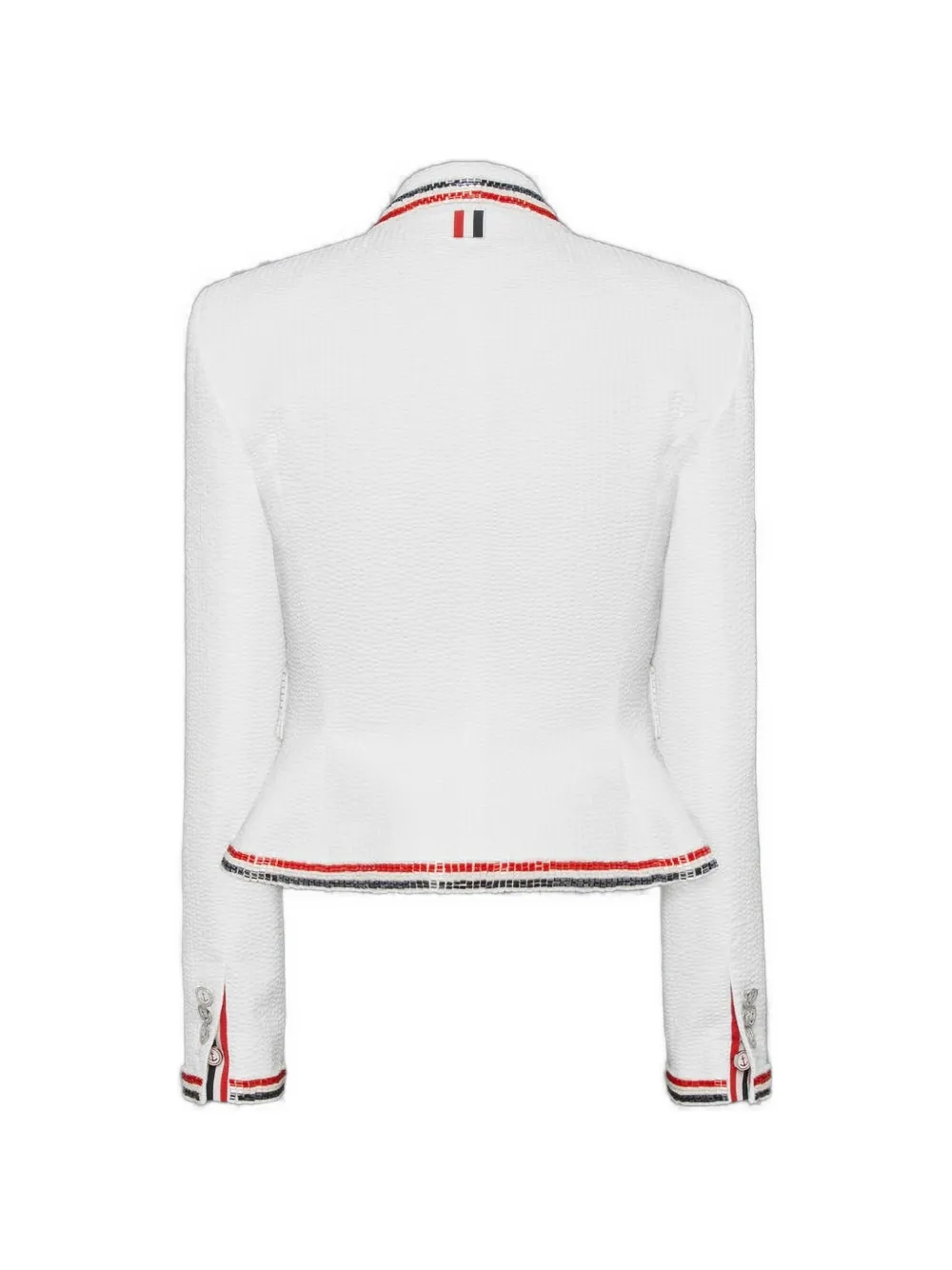 Thom Browne Gestreept jack Wit