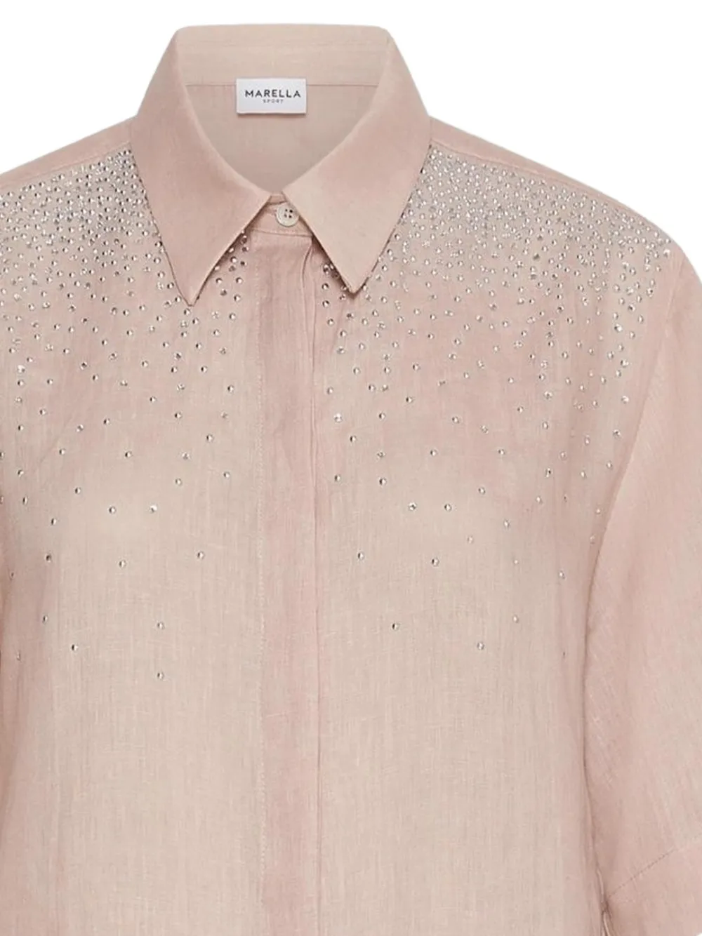  Marella Embellished Shirt - Pink 