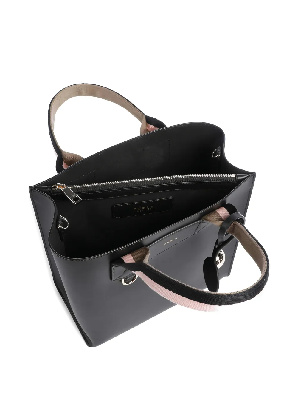 Furla Divide It shopper met bedel Zwart