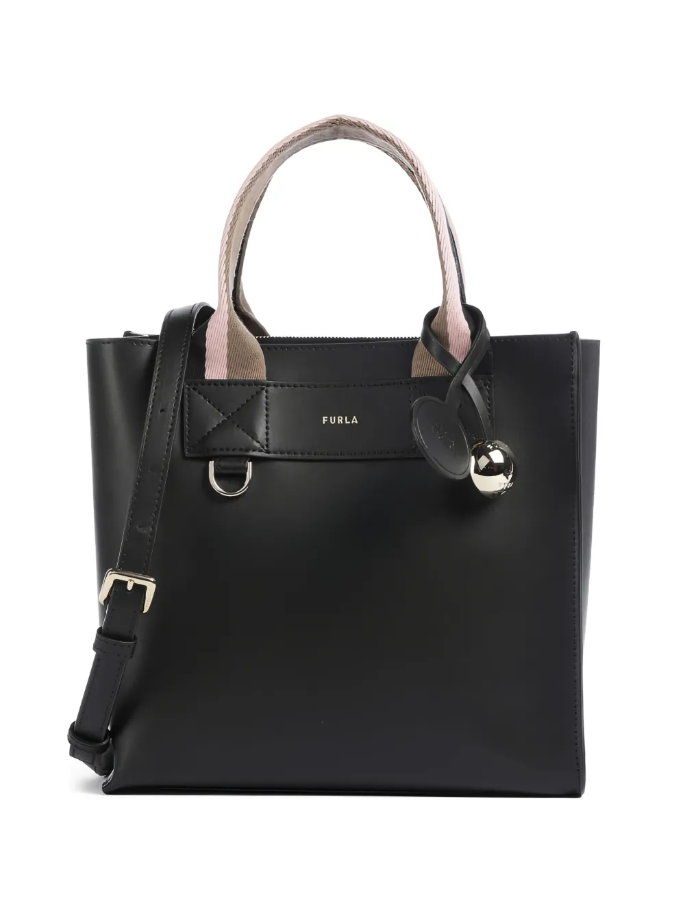 Furla Divide It charm tote bag - Nero