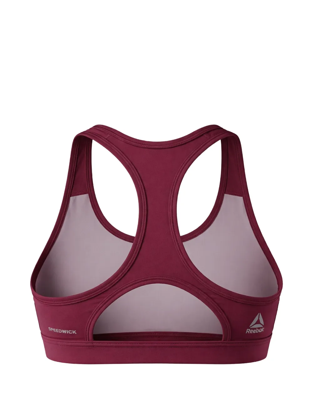  Reebok Racerback Logo Bra - Red 