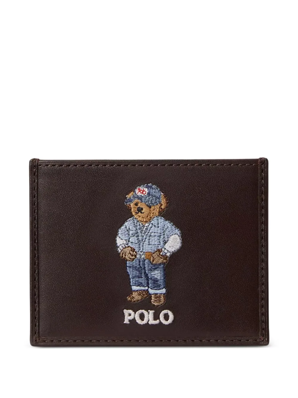 Polo Ralph Lauren Portafoglio con applicazione - Marrone