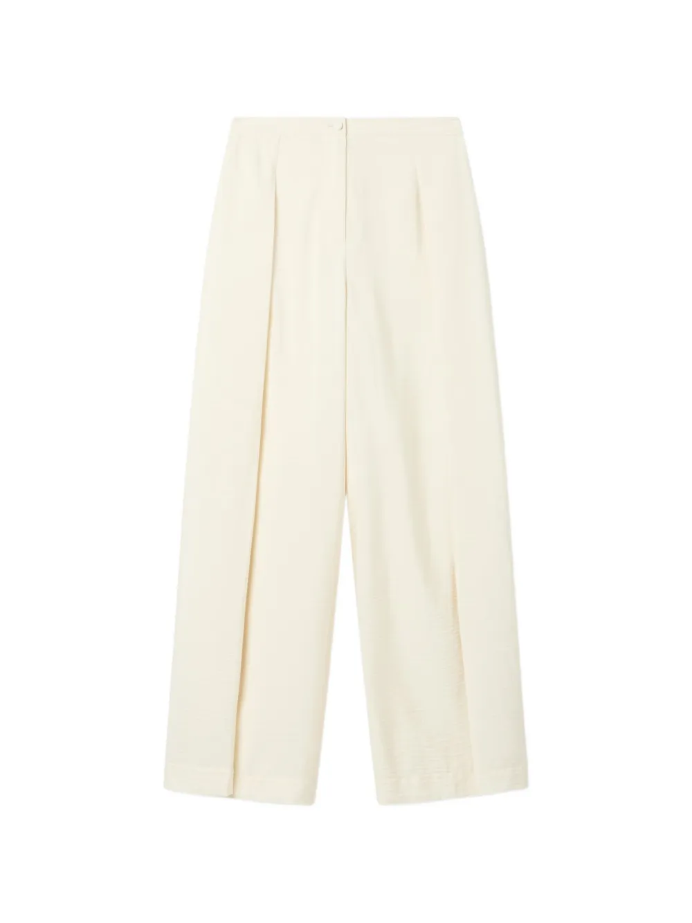 Emporio Armani pleat-detail trousers - Toni neutri