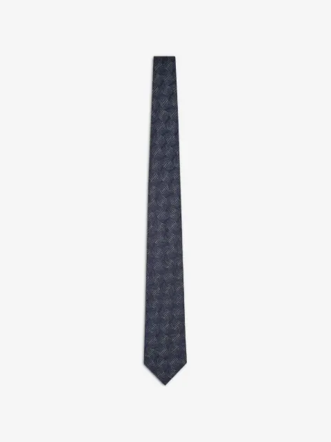 Giorgio Armani patterned silk tie