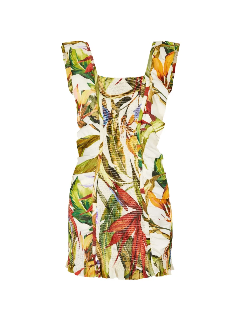 FARM Rio Florart mini dress - Bianco
