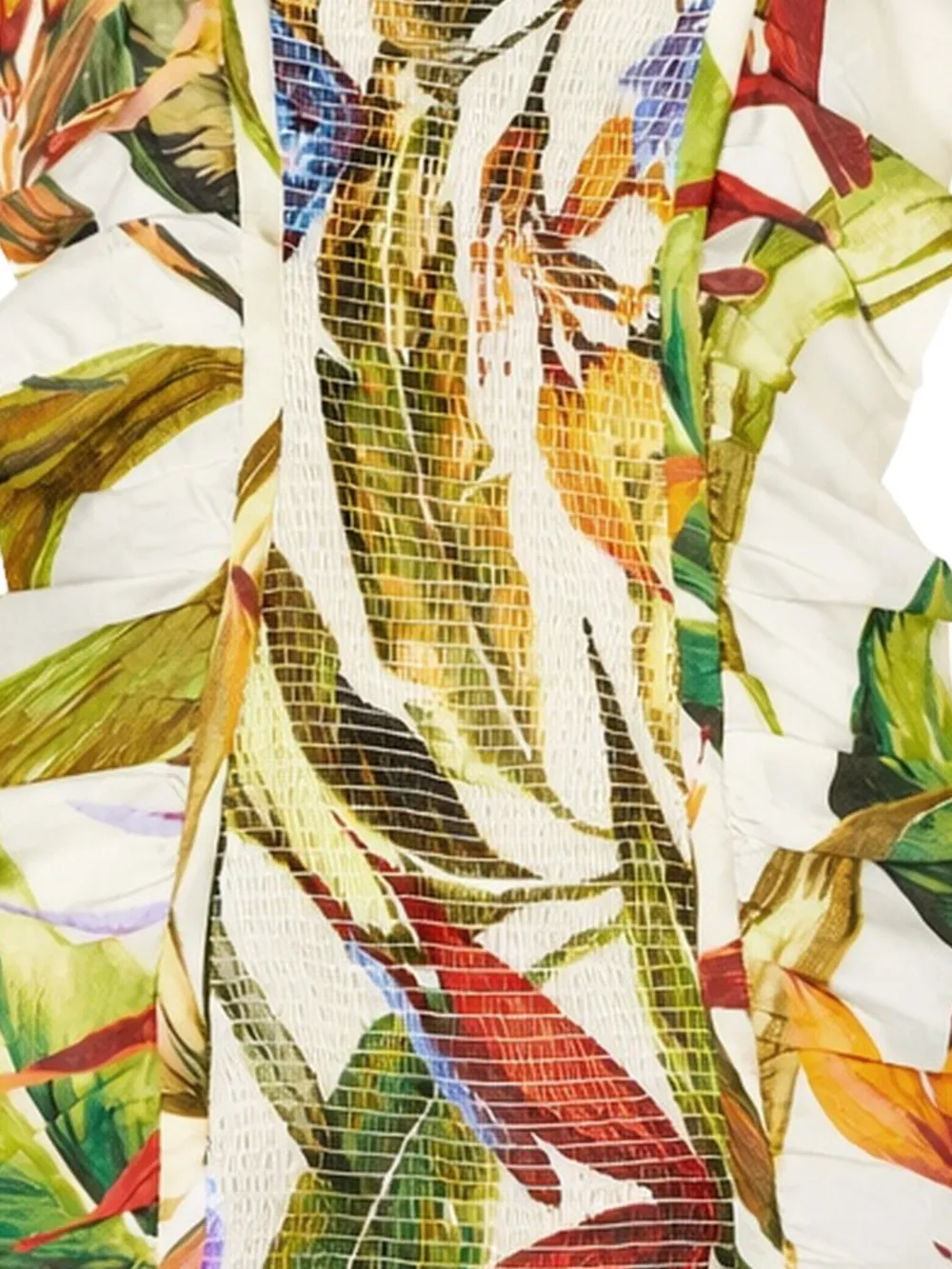 FARM Rio Florart mini-jurk Wit