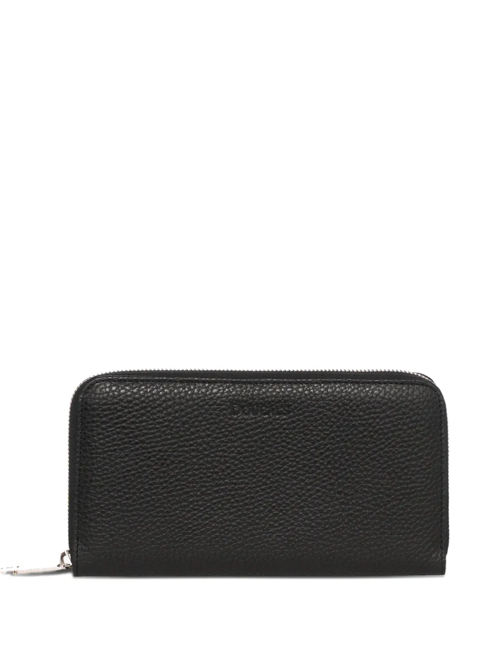 Doucal's leather continental wallet - Nero