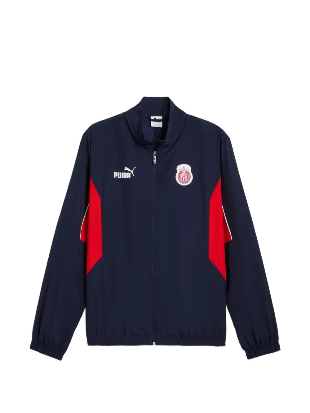 PUMA x Chivas de Guadalajara logo-patch full-zip jacket - Blu
