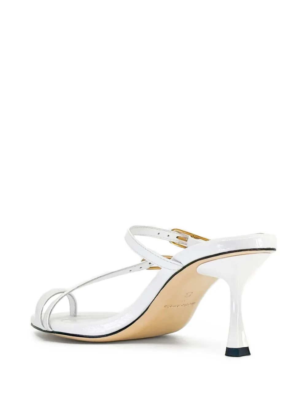 Studio Amelia Sabrina sandalen met gesp Wit