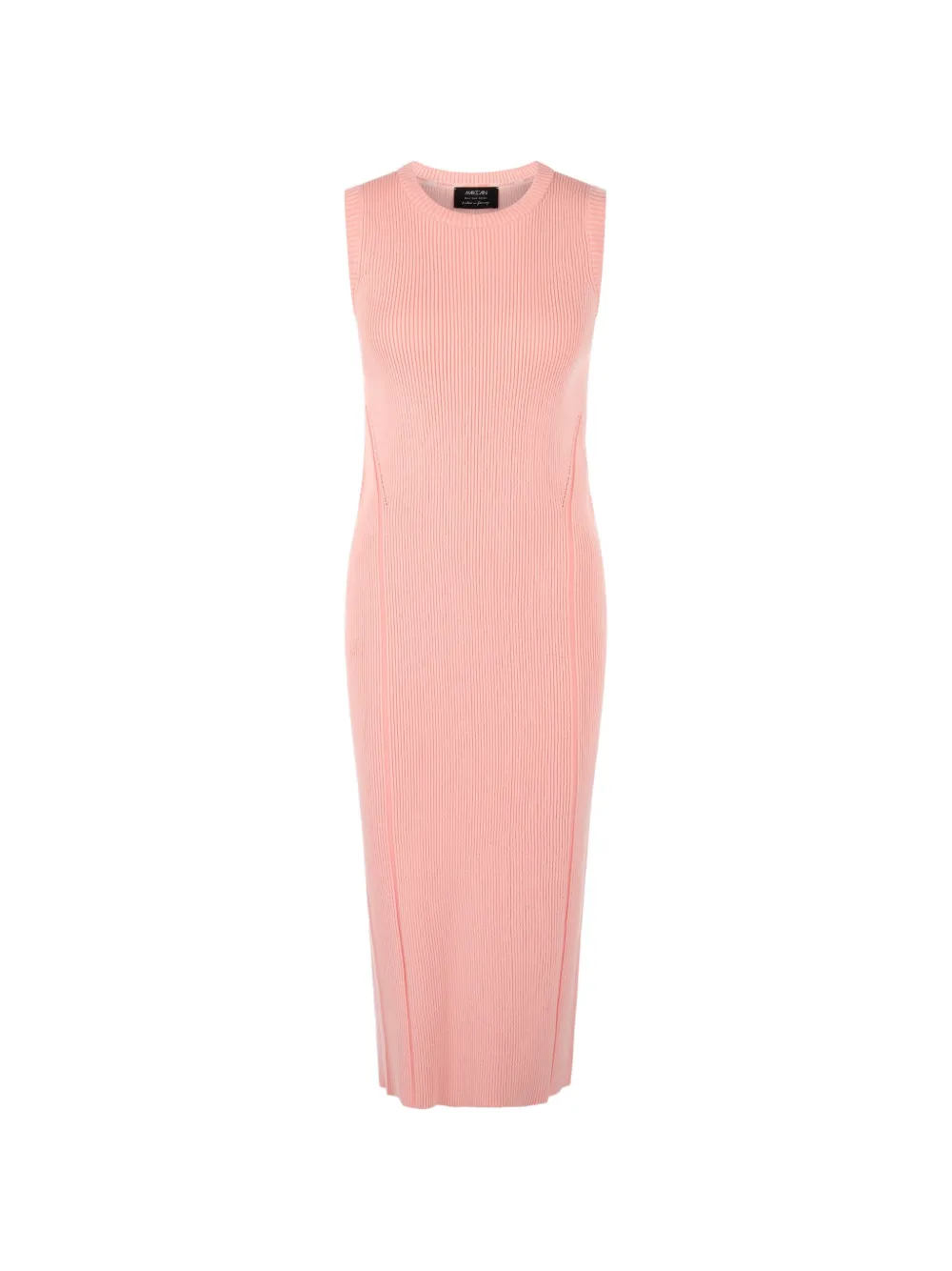 MARCCAIN ‘Knitted in Germany' ribbed midi dress - Rosa