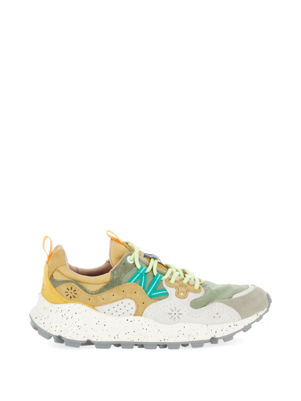 FLOWER MOUNTAIN lace-up sneakers - Grün