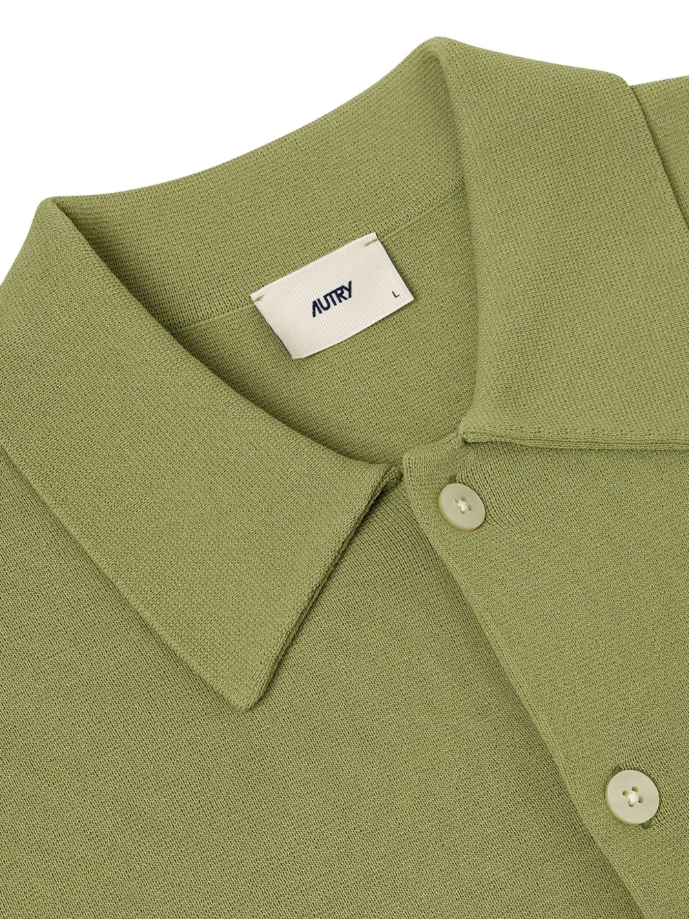 Autry Fijngebreid vest Groen