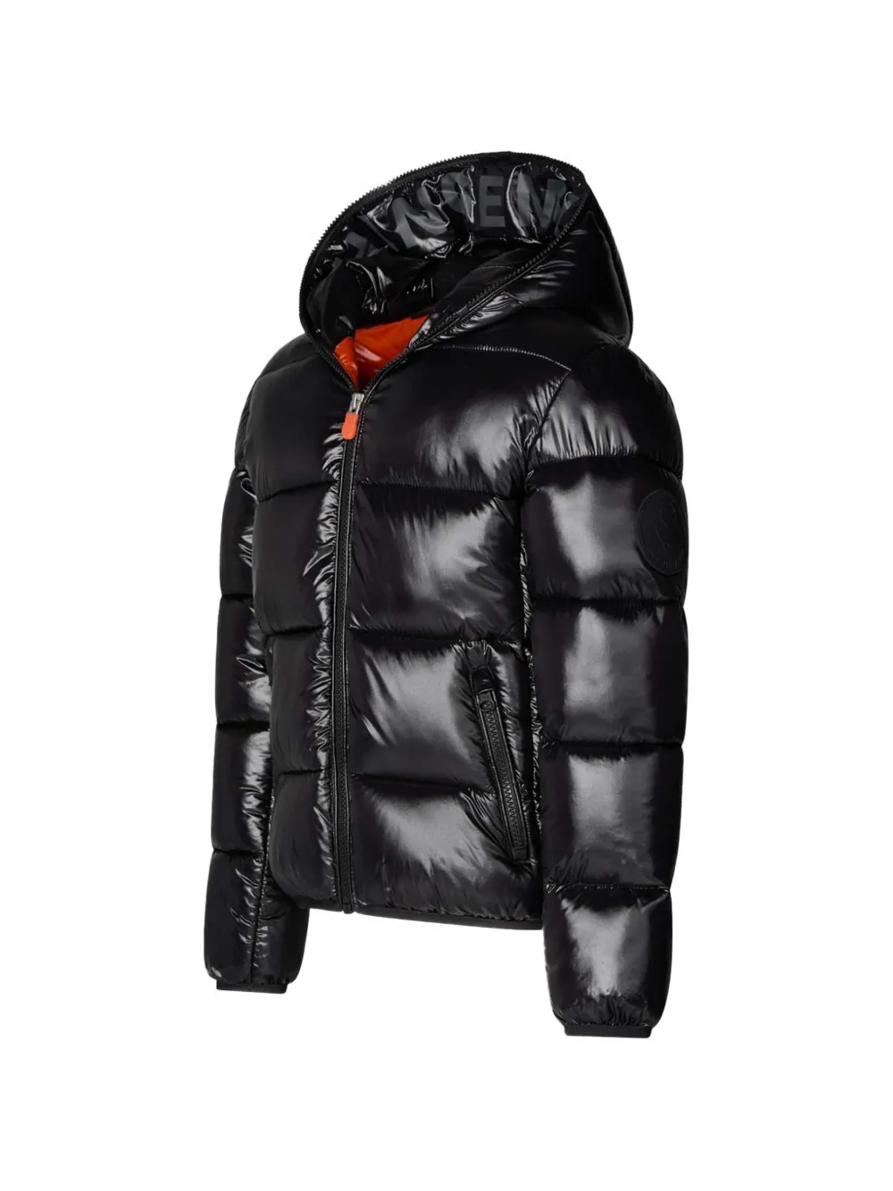 Save The Duck Kids Donsjack met capuchon Zwart