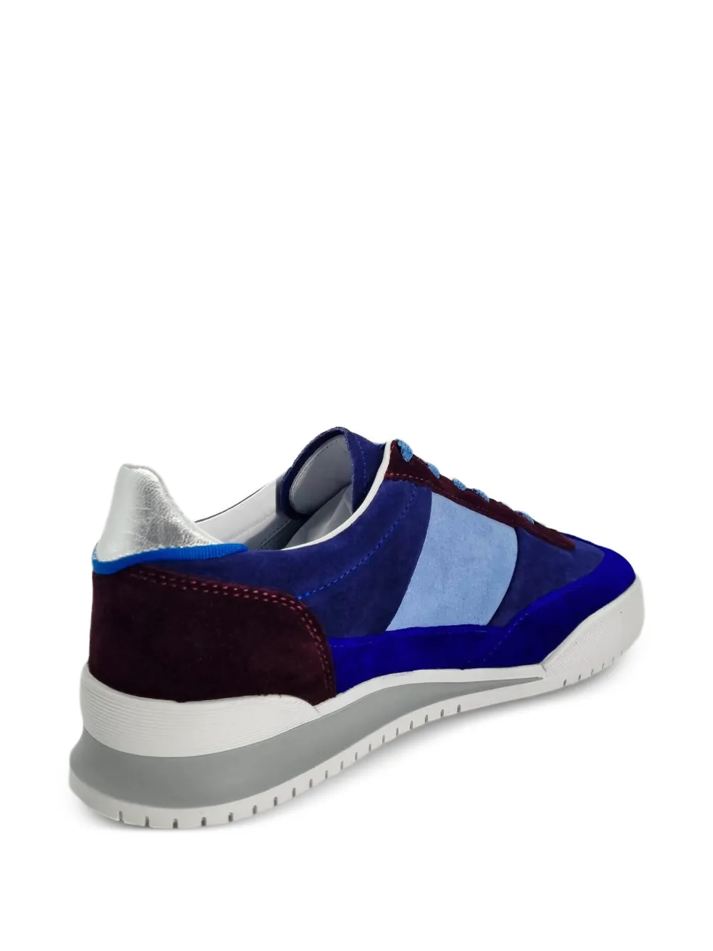 Paul Smith Sneakers met suède vlakken Blauw