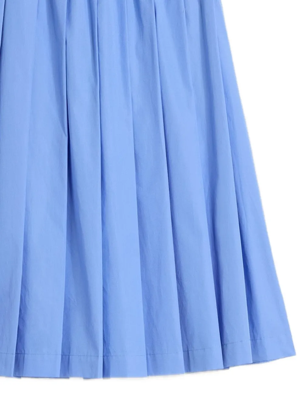  Aspesi Pleated Mini Skirt - Blue 