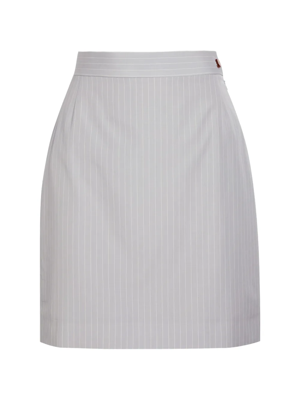 Vivienne Westwood pinstripe mini skirt - Grigio