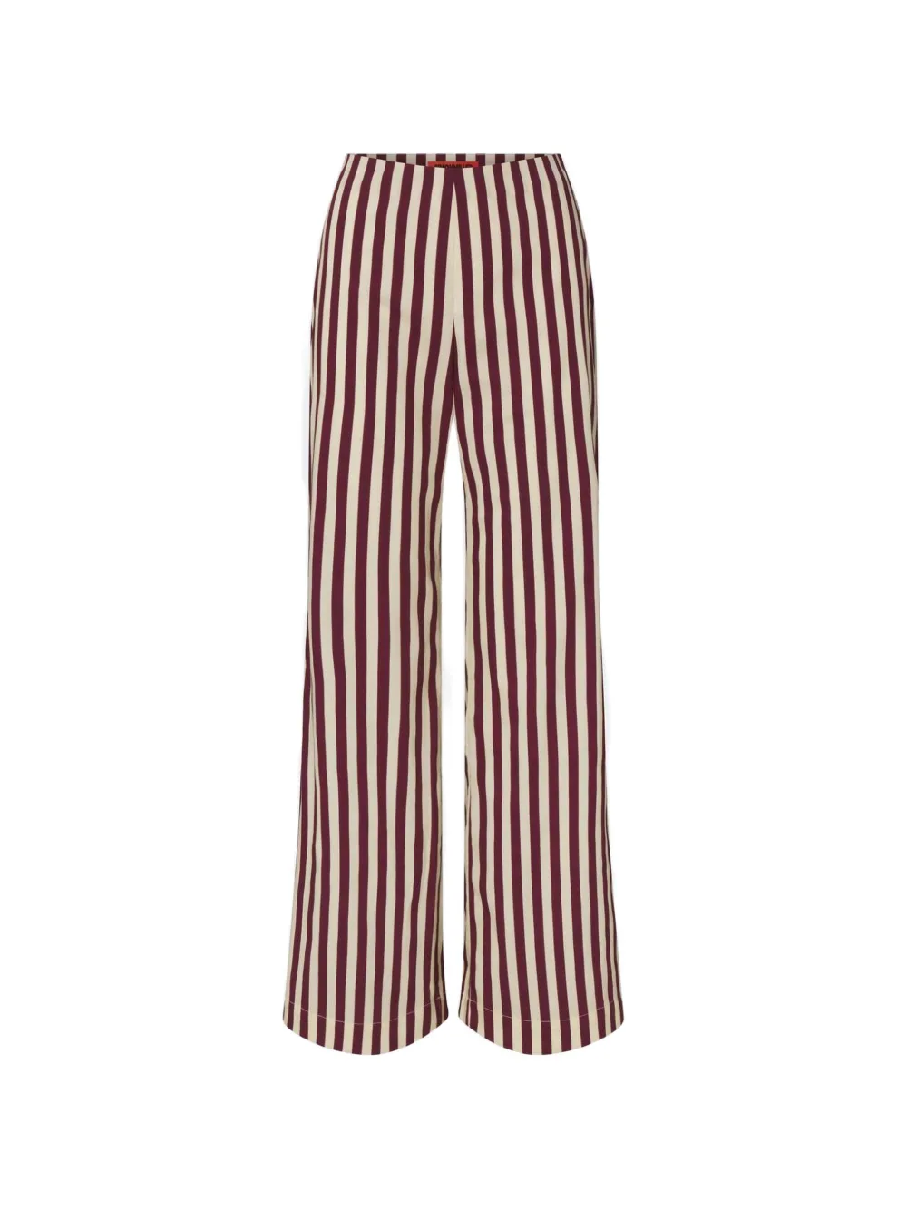 Simon Miller Pia striped poplin trousers - Rosso