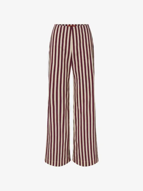 Simon Miller Pia striped poplin trousers