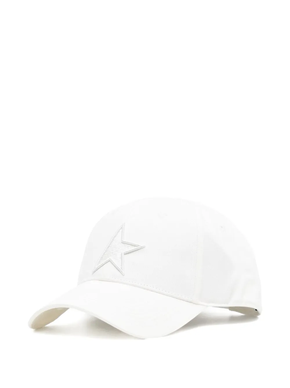 Golden Goose star-motif hat - Bianco