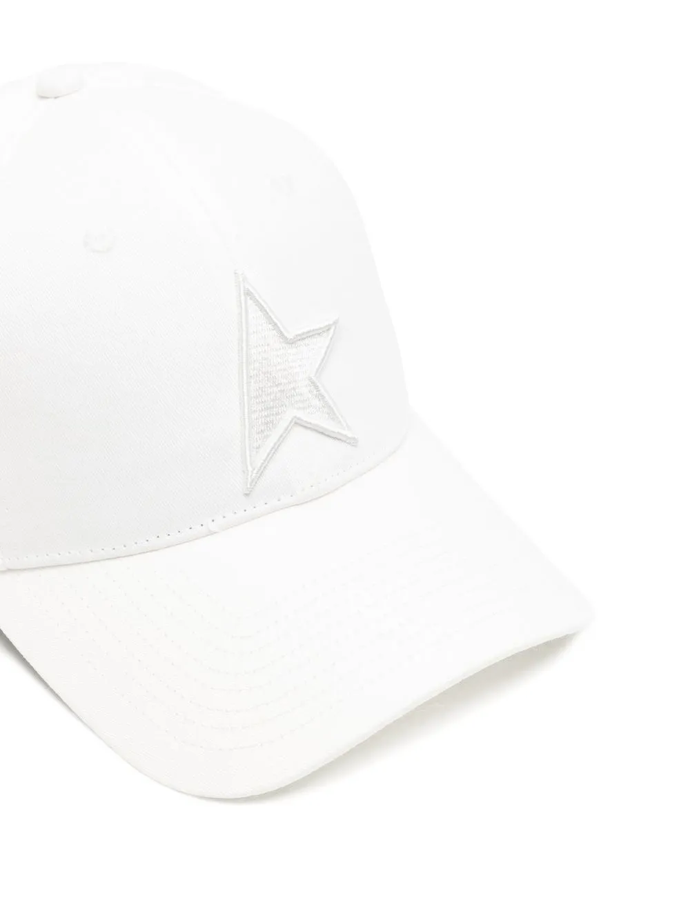  Golden Goose Star-motif Hat - White 