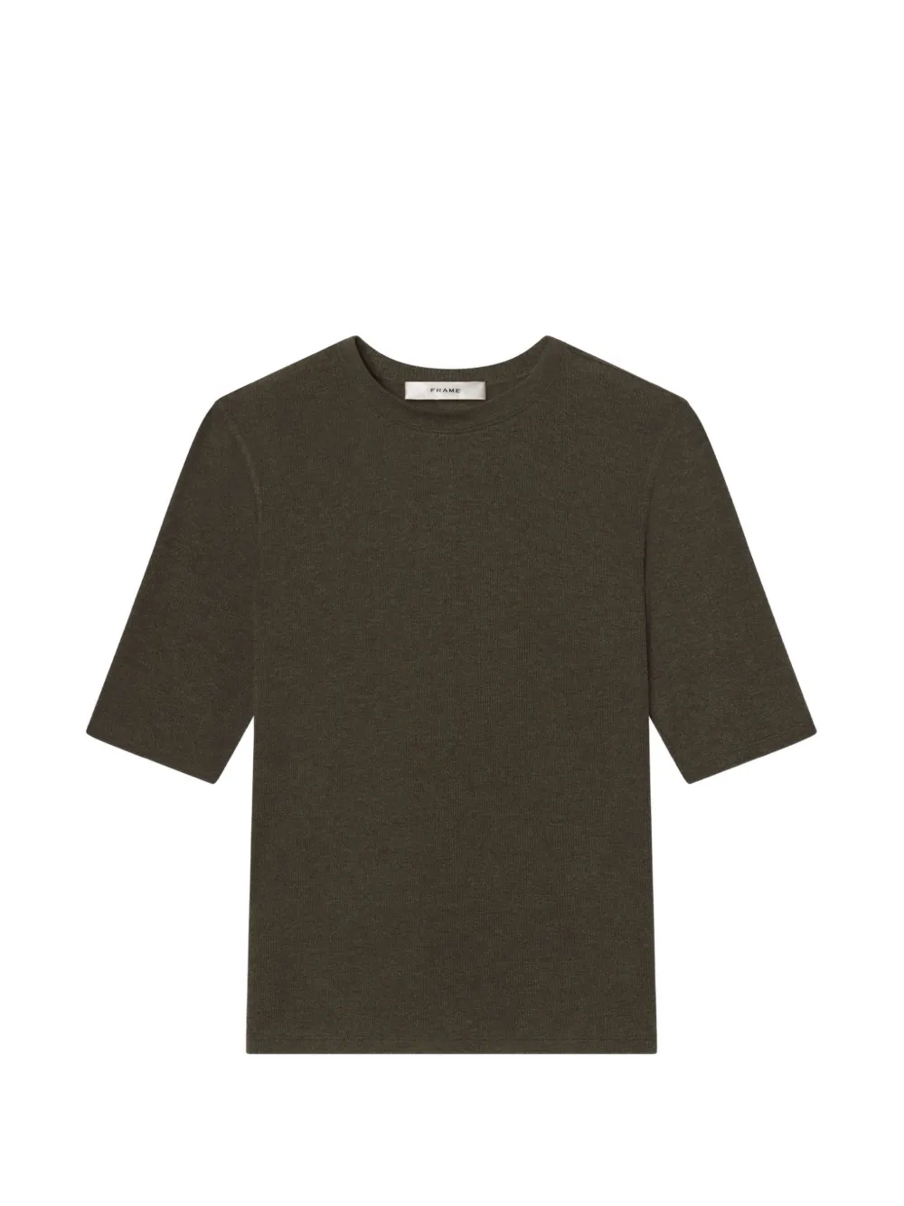 FRAME crew-neck T-shirt - Verde