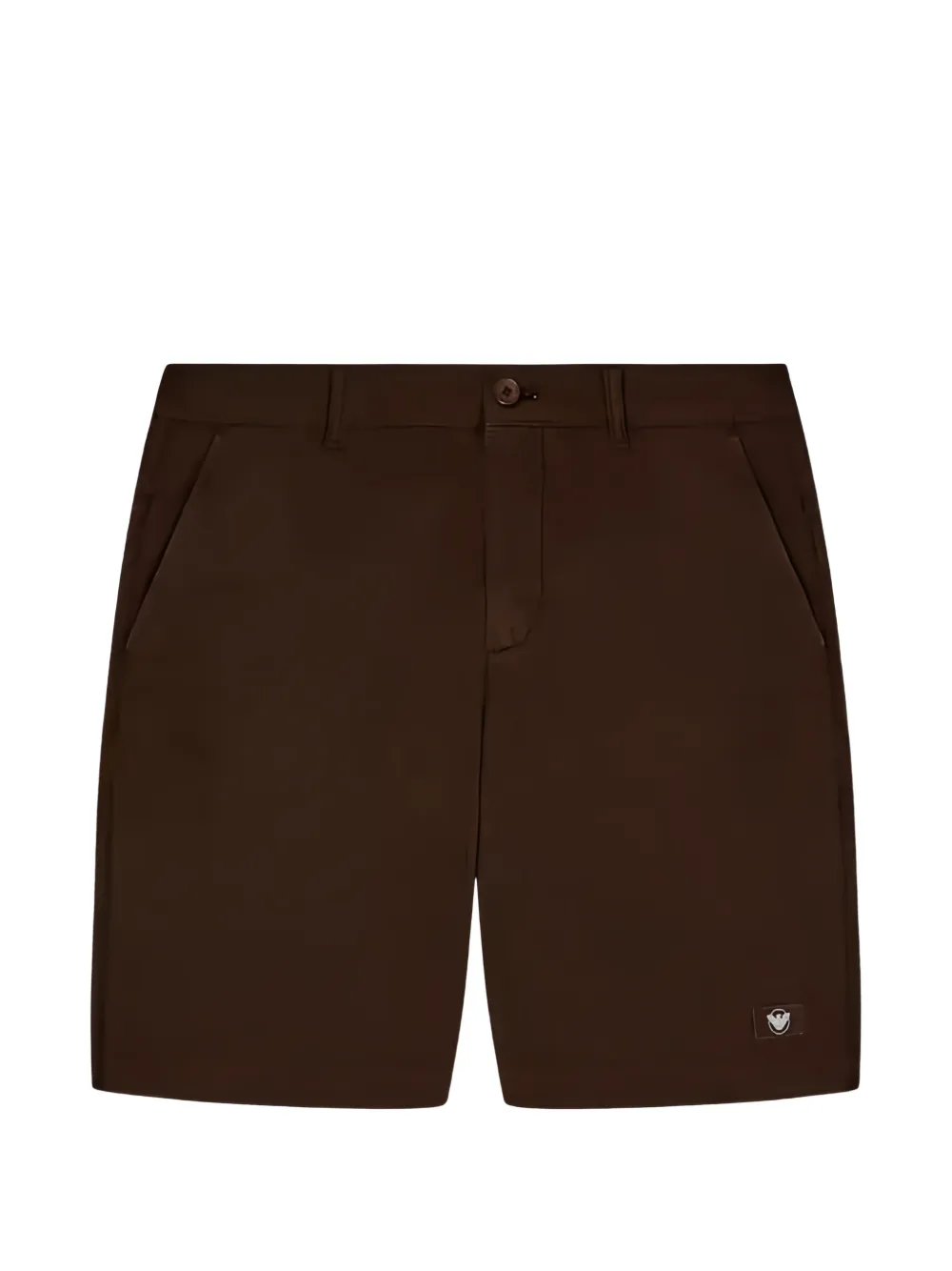 Emporio Armani cotton swim shorts - Braun