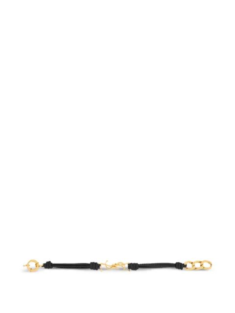 Saint Laurent pulsera con logo