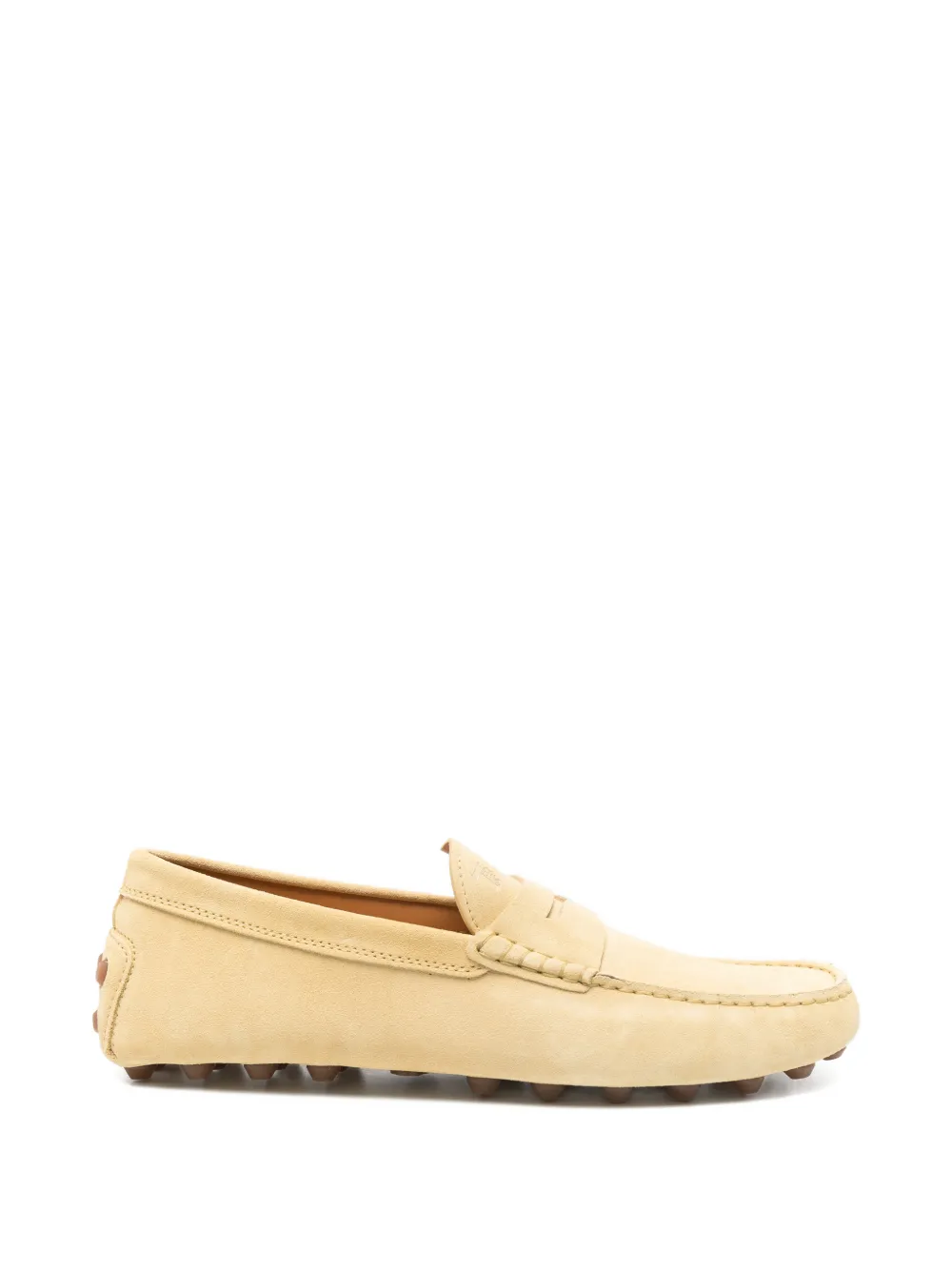 Tod's Gommino Bubble leather loafers - Giallo