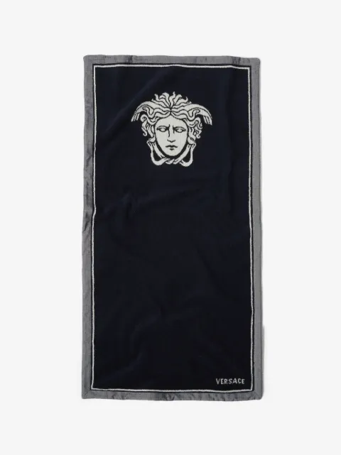 Versace Home jacquard bath towel