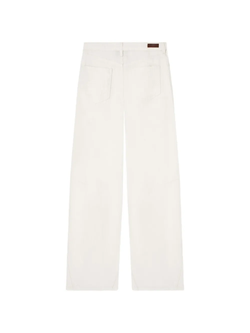 Emporio Armani Jeans met vijf zakken en knopen Wit