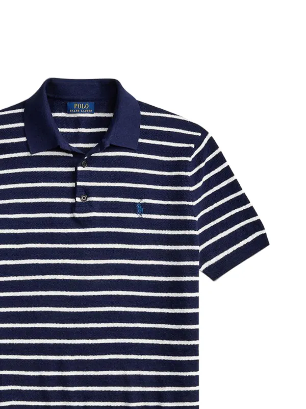 Polo Ralph Lauren ストライプ ポロシャツ | ブルー | FARFETCH JP