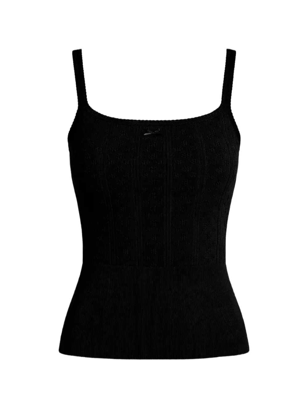 JW Anderson openwork bow-detail top - Toni neutri