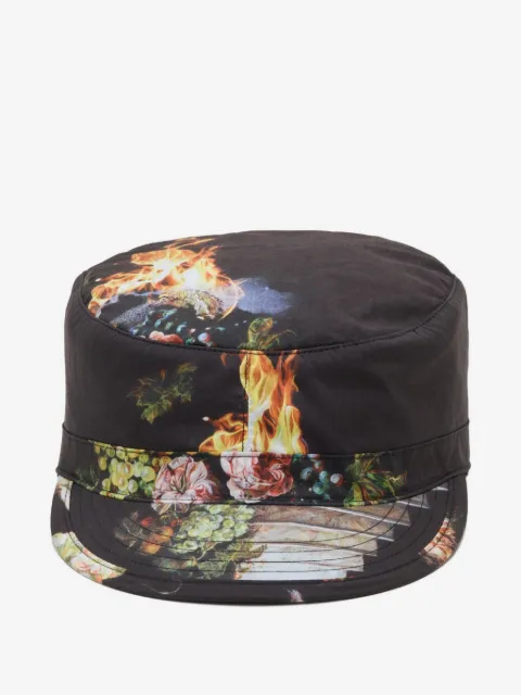 Undercover x Emma Bennet hoed met bloemenprint