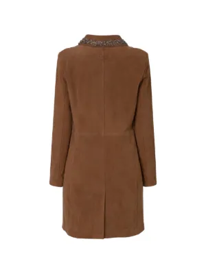 エルマンノフィレンツェ　ファーコート ERMANNO FIRENZE ウィメンズ コート通販 - FARFETCH
