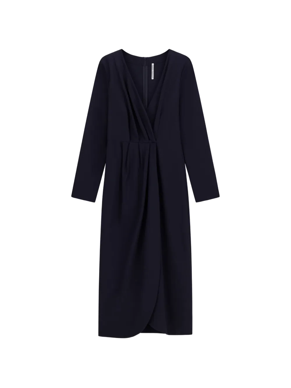 Liviana Conti Pamela V-neck wrap dress - Blu